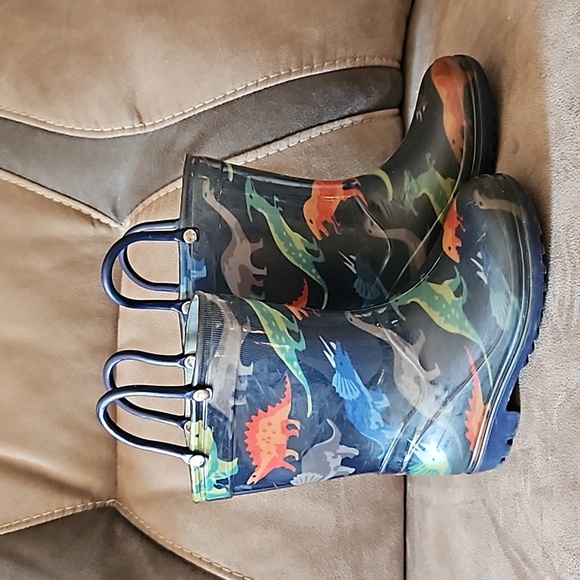 Boca Other - Bocca Toddler Boys Dinosaurs Pull-on Rain Boots (8T)